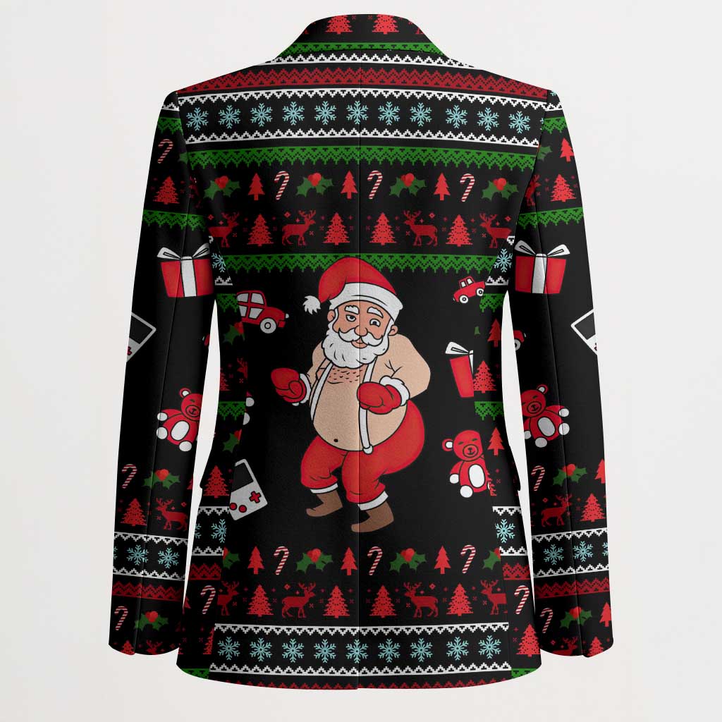 My Milkshake Bring Christmas Design Blazer Xmas Holiday Patterns - Wonder Print Shop