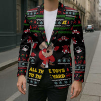My Milkshake Bring Christmas Design Blazer Xmas Holiday Patterns - Wonder Print Shop