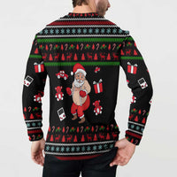 My Milkshake Bring Christmas Design Button Sweatshirt Xmas Holiday Patterns - Wonder Print Shop