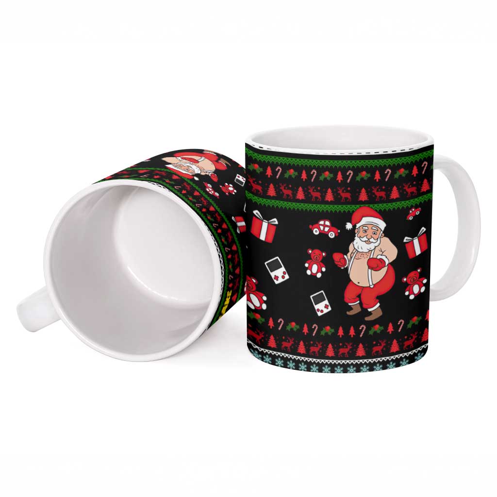 My Milkshake Bring Christmas Design Ceramic Mug Xmas Holiday Patterns - Wonder Print Shop