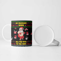 My Milkshake Bring Christmas Design Ceramic Mug Xmas Holiday Patterns - Wonder Print Shop
