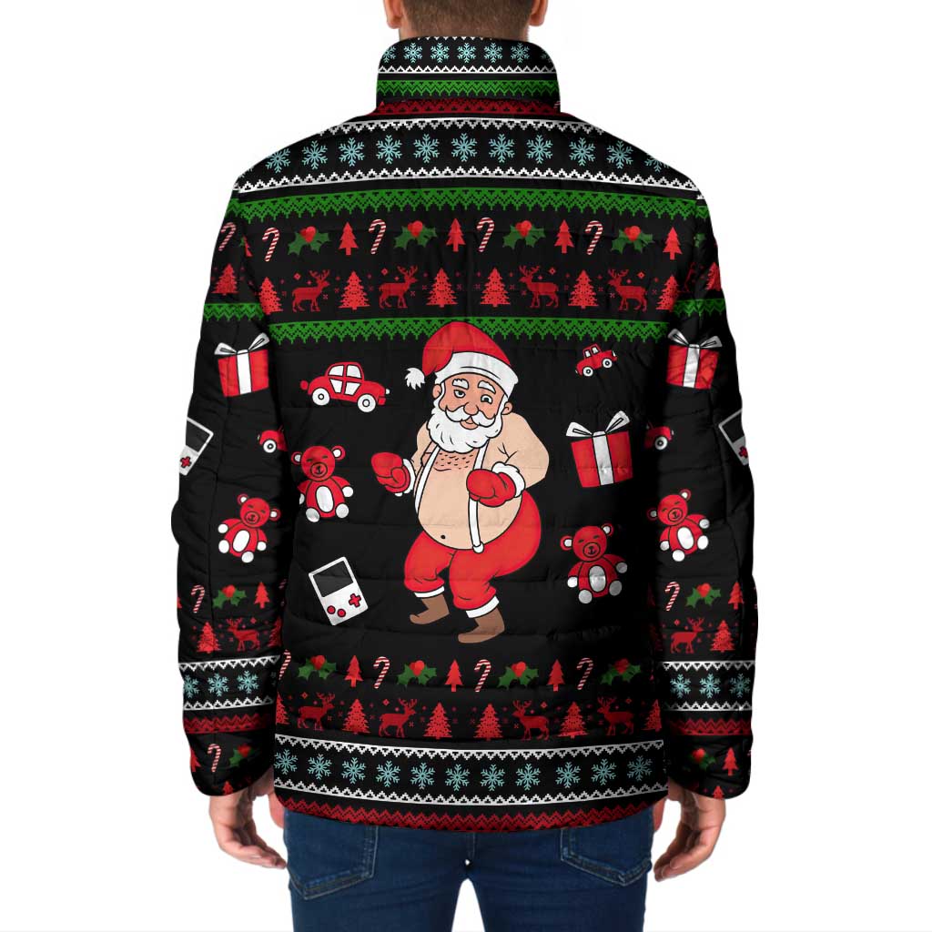 My Milkshake Bring Christmas Design Padded Jacket Xmas Holiday Patterns - Wonder Print Shop