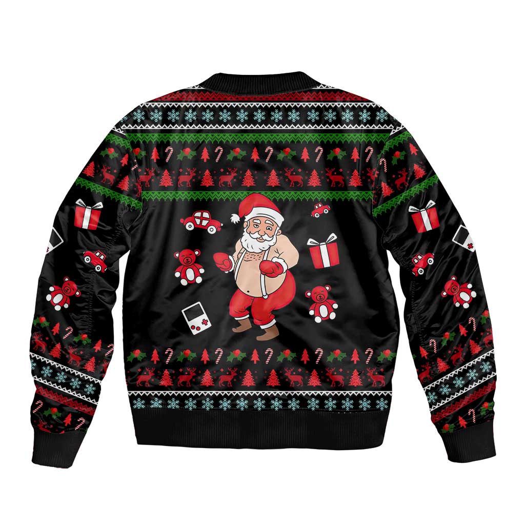 My Milkshake Bring Christmas Design Sleeve Zip Bomber Jacket Xmas Holiday Patterns - Wonder Print Shop