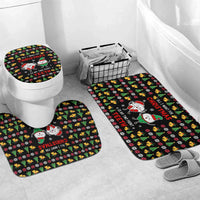 My Two Front Teeth Christmas Design Bathroom Set Xmas Holiday Patterns - Wonder Print Shop