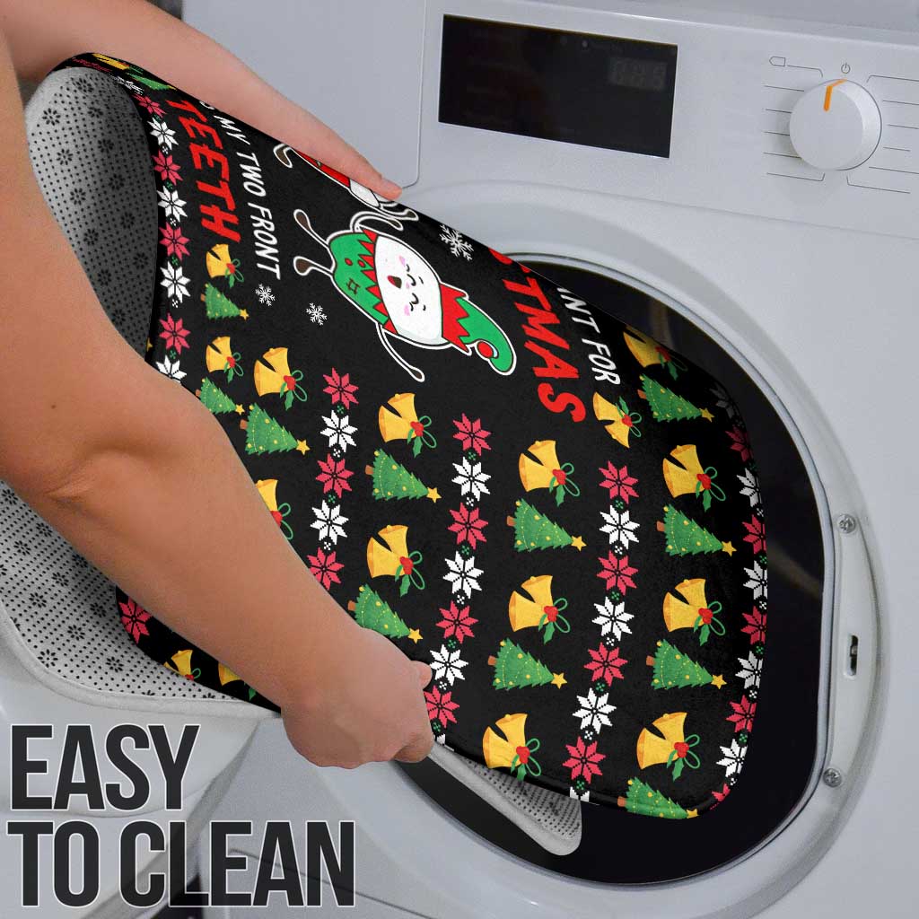 My Two Front Teeth Christmas Design Bathroom Set Xmas Holiday Patterns - Wonder Print Shop