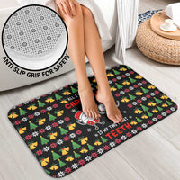 My Two Front Teeth Christmas Design Bathroom Set Xmas Holiday Patterns - Wonder Print Shop