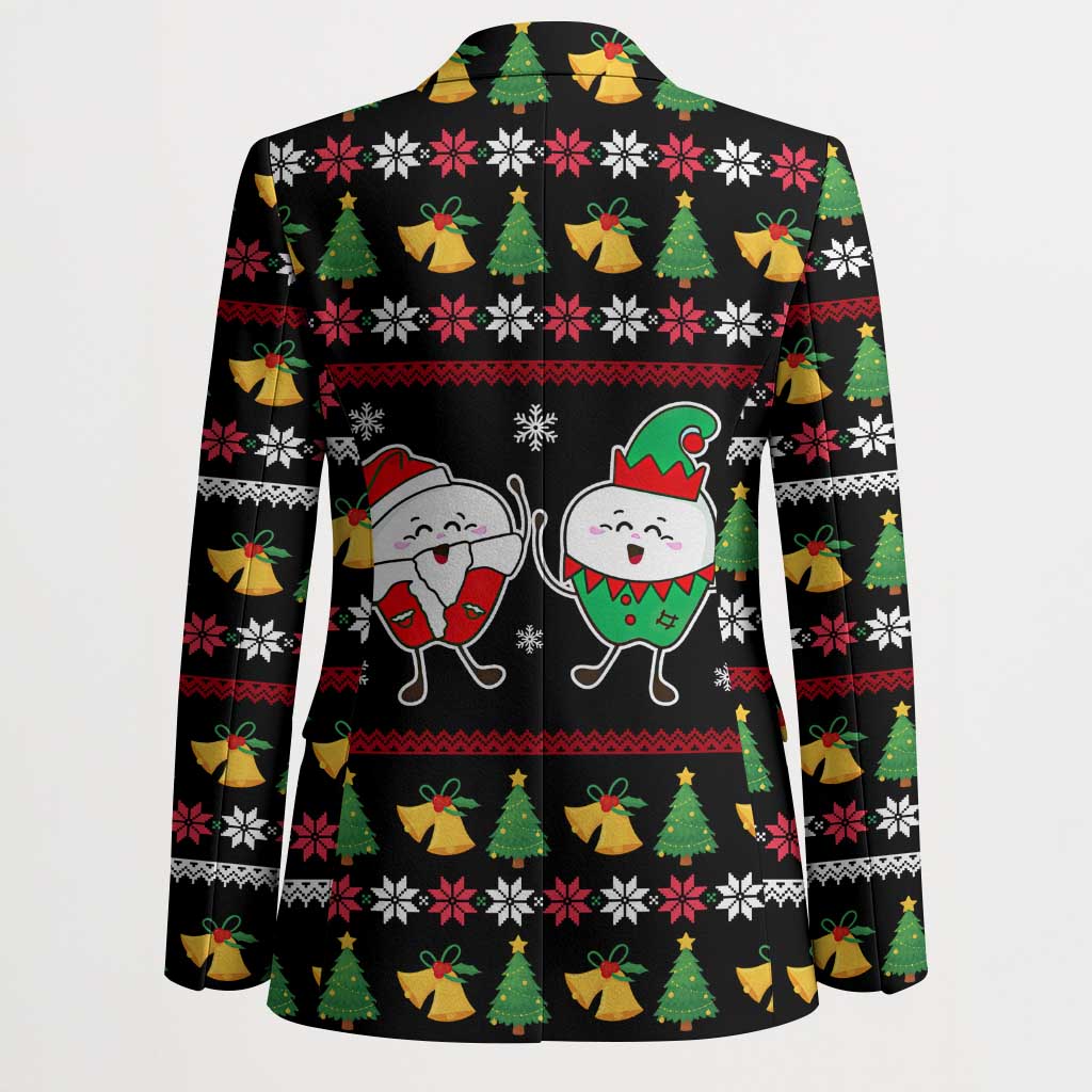 My Two Front Teeth Christmas Design Blazer Xmas Holiday Patterns - Wonder Print Shop