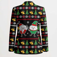 My Two Front Teeth Christmas Design Blazer Xmas Holiday Patterns - Wonder Print Shop