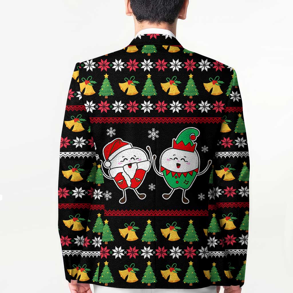 My Two Front Teeth Christmas Design Blazer Xmas Holiday Patterns - Wonder Print Shop