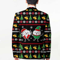 My Two Front Teeth Christmas Design Blazer Xmas Holiday Patterns - Wonder Print Shop