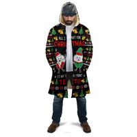 My Two Front Teeth Christmas Design Cloak Xmas Holiday Patterns - Wonder Print Shop