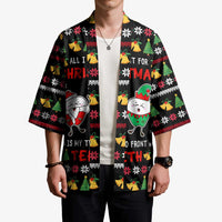 My Two Front Teeth Christmas Design Kimono Xmas Holiday Patterns - Wonder Print Shop
