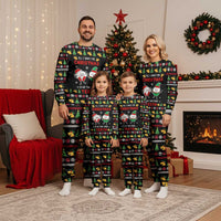 My Two Front Teeth Christmas Design Christmas Pajama Set Xmas Holiday Patterns - Wonder Print Shop