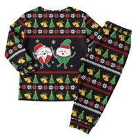 My Two Front Teeth Christmas Design Christmas Pajama Set Xmas Holiday Patterns - Wonder Print Shop