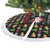My Two Front Teeth Christmas Design Tree Skirt Xmas Holiday Patterns - Wonder Print Shop