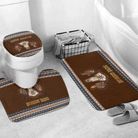 Native Skull Christmas Design Bathroom Set Xmas Holiday Patterns - Wonder Print Shop