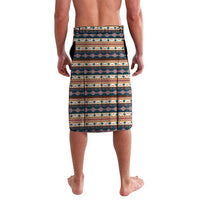 Native Skull Christmas Design Lavalava Xmas Holiday Patterns - Wonder Print Shop