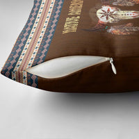 Native Skull Christmas Design Pillow Cover Xmas Holiday Patterns - Wonder Print Shop