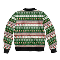 No Coffee No Workee Christmas Design Bomber Jacket Xmas Holiday Patterns - Wonder Print Shop