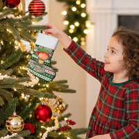 No Coffee No Workee Christmas Design Christmas Stocking Xmas Holiday Patterns - Wonder Print Shop