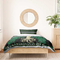 Octopus Cool Christmas Design Bedding Set Xmas Holiday Patterns - Wonder Print Shop