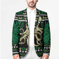 Octopus Cool Christmas Design Blazer Xmas Holiday Patterns - Wonder Print Shop