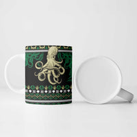 Octopus Cool Christmas Design Ceramic Mug Xmas Holiday Patterns - Wonder Print Shop