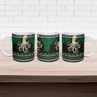 Octopus Cool Christmas Design Ceramic Mug Xmas Holiday Patterns - Wonder Print Shop