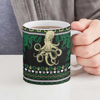Octopus Cool Christmas Design Ceramic Mug Xmas Holiday Patterns - Wonder Print Shop