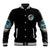 Hello Darkness My Old Friend Crescent Moon Skull Baseball Jacket - Wonder Print Shop