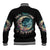 Hello Darkness My Old Friend Crescent Moon Skull Baseball Jacket - Wonder Print Shop