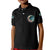 Hello Darkness My Old Friend Crescent Moon Skull Kid Polo Shirt - Wonder Print Shop