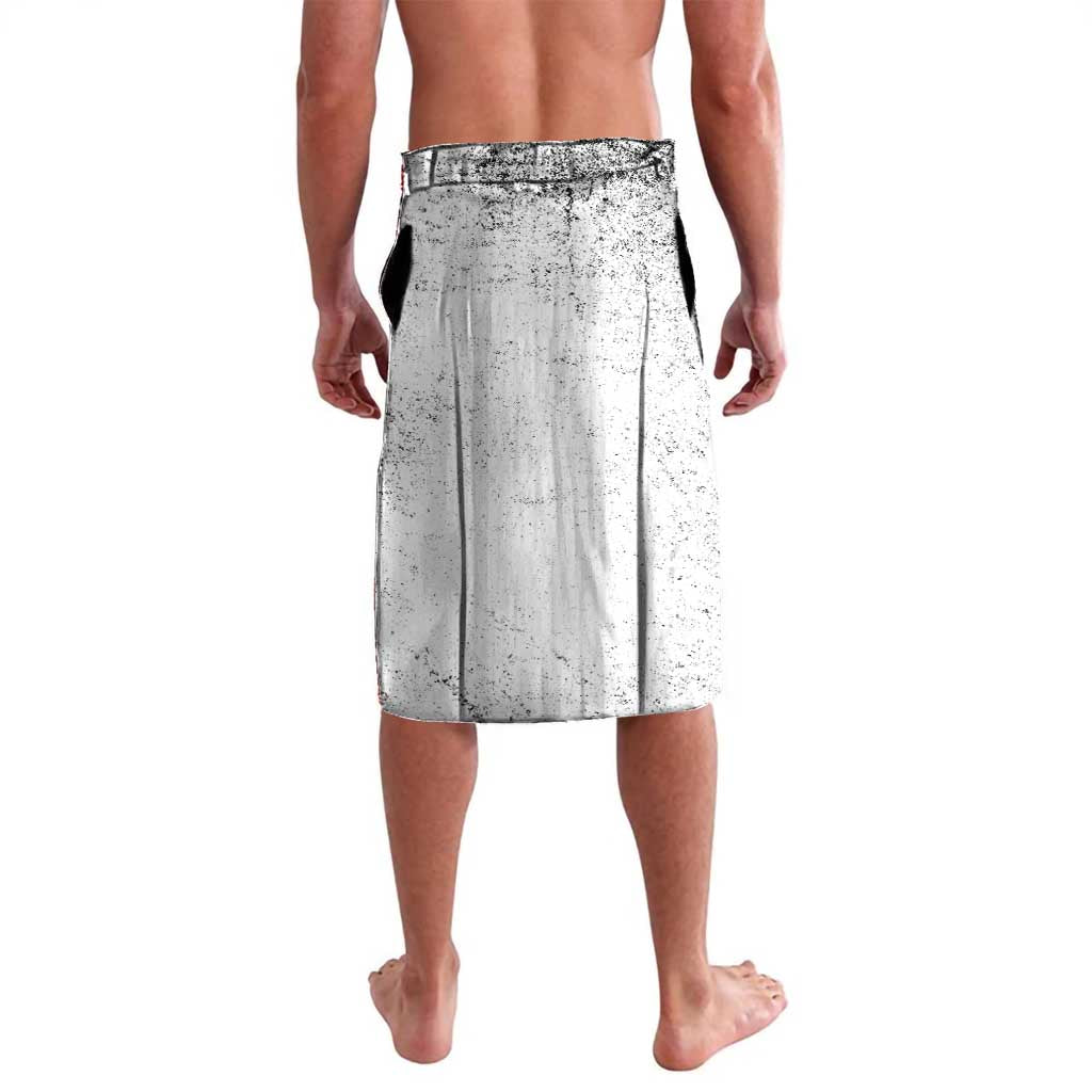 Custom American Flag Billiards Lavalava with Ripped Design Pool Ball Graphic - Wonder Print Shop