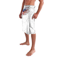 Custom American Flag Billiards Lavalava with Ripped Design Pool Ball Graphic - Wonder Print Shop