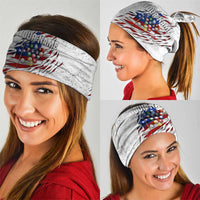 Custom American Flag Billiards Neck Gaiter with Ripped Design Pool Ball Graphic - Wonder Print Shop