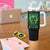 Heaven Don't Want Me Mad Skull Tumbler With Handle