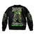 Warning Sign Skull Reaper Bomber Jacket - Wonder Print Shop