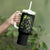 Warning Sign Skull Reaper Tumbler With Handle