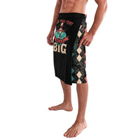 Bowling Balls Lavalava with Does This Shirt Make My Balls Look Big Quote and Retro Argyle Pattern - Wonder Print Shop