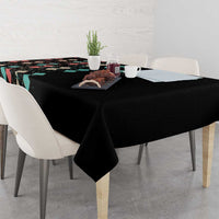 Custom Bowling Balls Tablecloth with Does This Shirt Make My Balls Look Big Quote and Retro Argyle Pattern - Wonder Print Shop