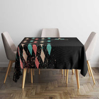 Custom Bowling Balls Tablecloth with Does This Shirt Make My Balls Look Big Quote and Retro Argyle Pattern - Wonder Print Shop