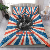 George Washington Carver Bedding Set with Science Teaching Scene, Education Is the Key Quote - Wonder Print Shop