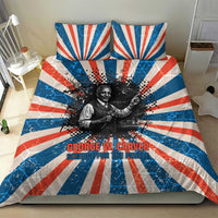 George Washington Carver Bedding Set with Science Teaching Scene, Education Is the Key Quote - Wonder Print Shop