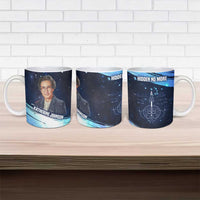 Katherine Johnson Ceramic Mug with Galaxy Background, Hidden No More Quote and Rocket Brain Equation - Wonder Print Shop