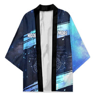 Katherine Johnson Kimono with Galaxy Background, Hidden No More Quote and Rocket Brain Equation - Wonder Print Shop