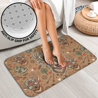 Valentine Buck Bathroom Set with Camo Cap and XOXO Pattern Retro Hunting