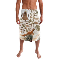 Chill Capybara Vibes Lavalava with Hammock and Coconut Tropical Relaxed Style