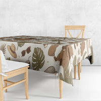 Chill Capybara Vibes Tablecloth with Hammock and Coconut Tropical Relaxed Style