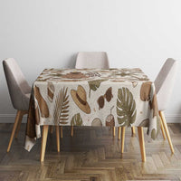 Chill Capybara Vibes Tablecloth with Hammock and Coconut Tropical Relaxed Style