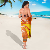 Bhutan Heritage Sarong with Paro Monastery and Druk Dragon